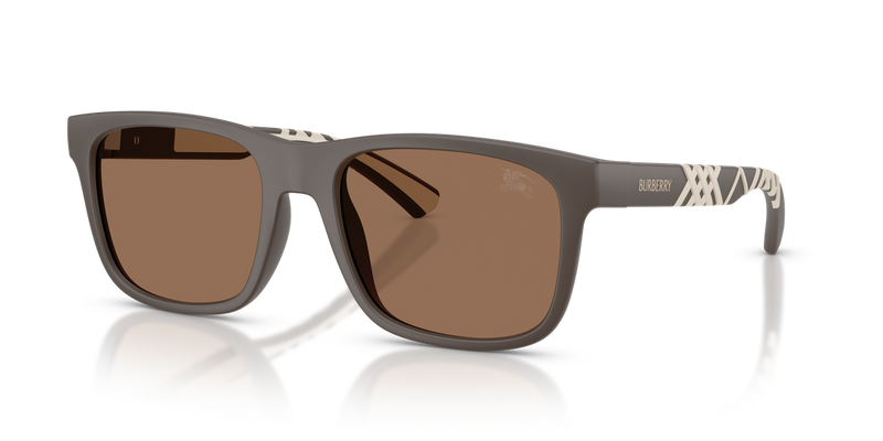 Burberry BE4499U in Matte Brown - Front View