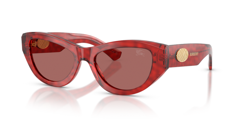 Burberry BE4502F in Bordeaux Havana - Alternate View