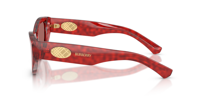 Burberry BE4502F in Bordeaux Havana - Alternate View