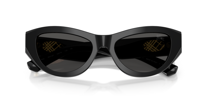 Burberry BE4502 in Black - Side View