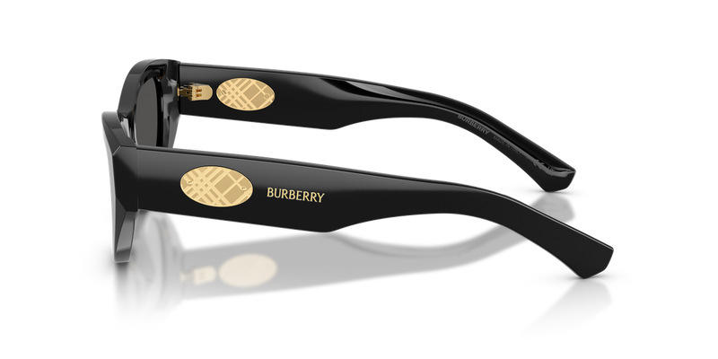 Burberry BE4502 in Black - Back View