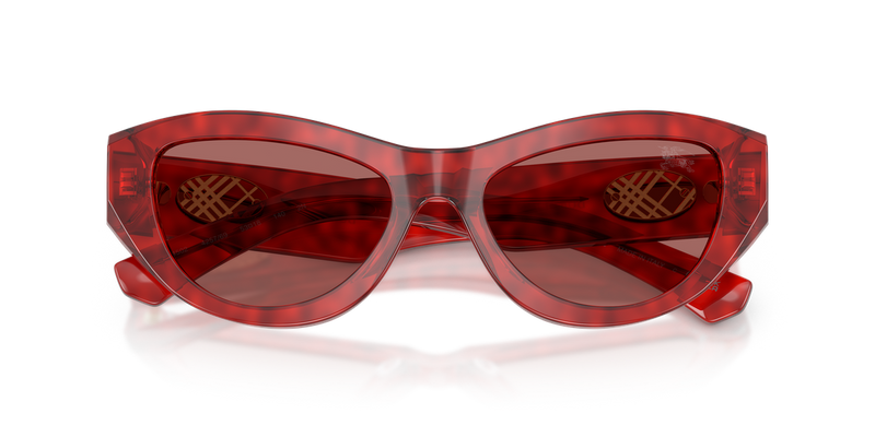 Burberry BE4502 in Bordeaux Havana - Alternate View