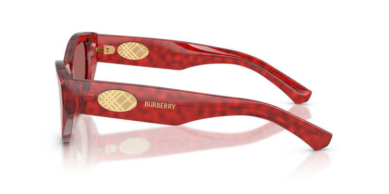 Burberry BE4502 in Bordeaux Havana - Alternate View