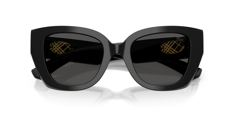 Burberry BE4503F in Black - Side View