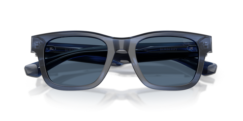 Burberry BE4504F in Striped Blue - Alternate View