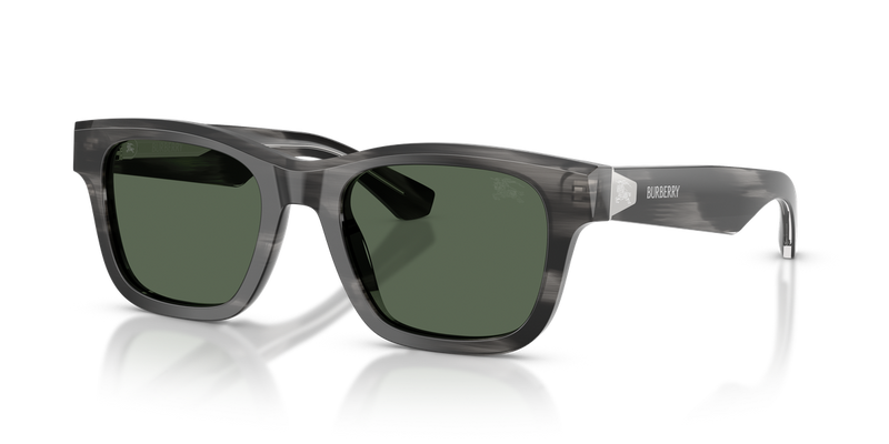 Burberry BE4504 in Striped Green - Alternate View