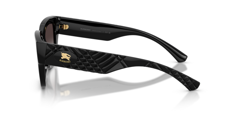Burberry BE4506U in Black - Back View