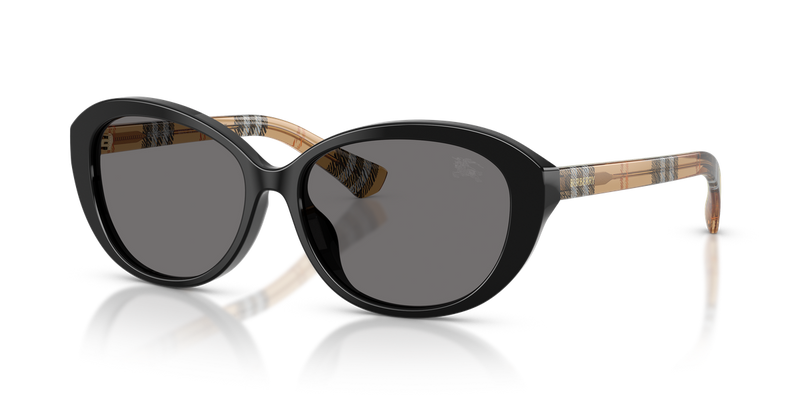 Burberry BE4507D in Black - Front View