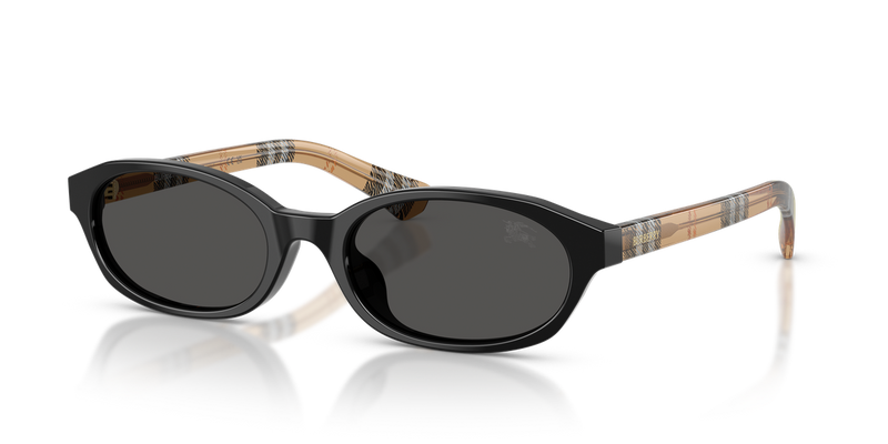 Burberry BE4508D in Black - Front View