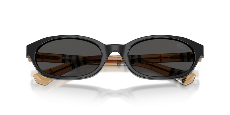 Burberry BE4508D in Black - Side View