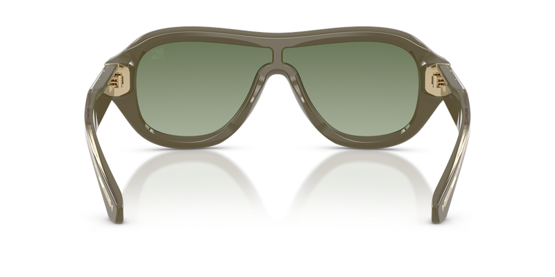 Burberry BE4509U in Green - Temple Detail