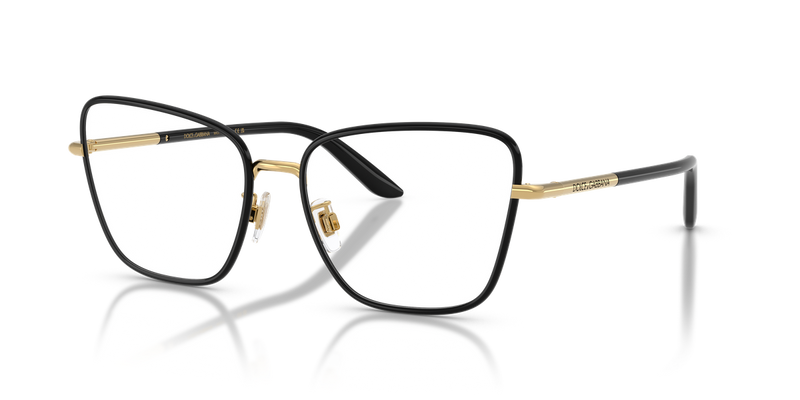 Dolce & Gabbana DG1359 in Gold/Black / Demo Lens (1334) - Alternate View