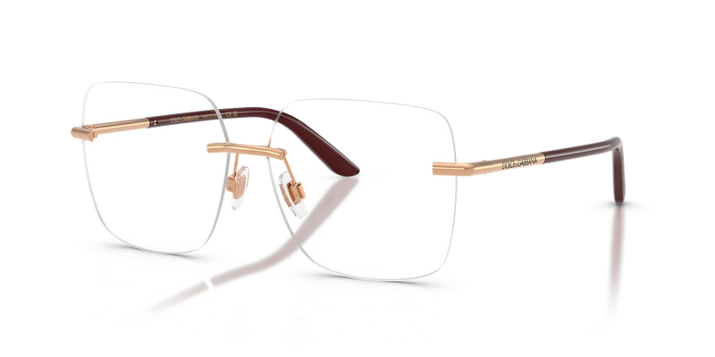 Dolce & Gabbana DG1360 in Rose Gold / Demo Lens (1298) - Alternate View