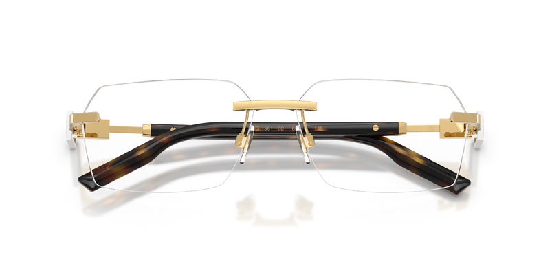 Dolce & Gabbana DG1361 in Gold / Demo Lens (02) - Side View