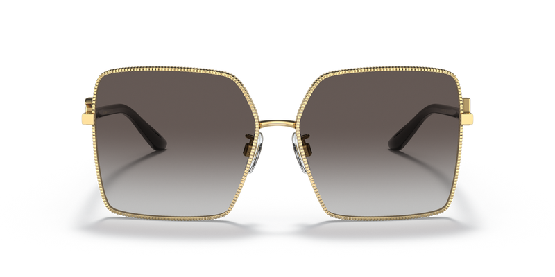 Dolce & Gabbana DG2279 in Gold / Light Grey Gradient Black (02/8G) - Alternate View