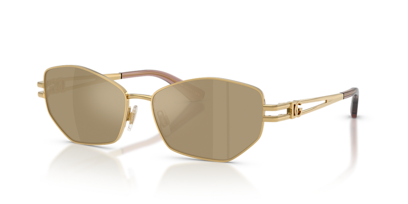 Dolce & Gabbana DG2338 in Gold - Front View