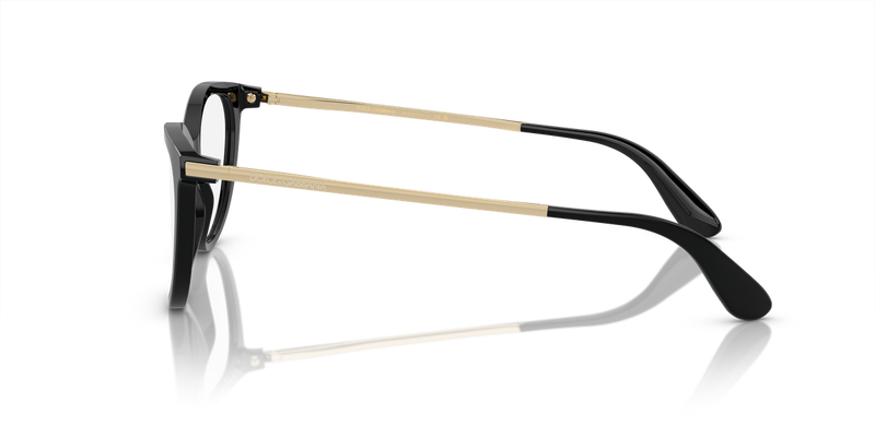 Dolce & Gabbana DG3258 in Black / Demo Lens (501) - Back View