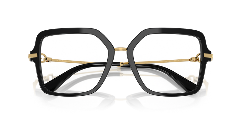 Dolce & Gabbana DG3396 in Black / Demo Lens (501) - Side View