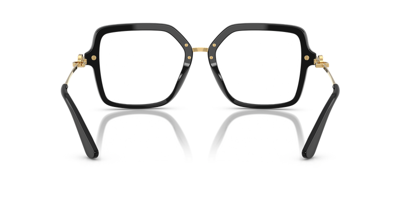 Dolce & Gabbana DG3396 in Black / Demo Lens (501) - Temple Detail