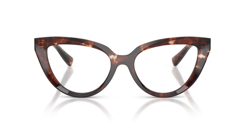 Dolce & Gabbana DG3414 in Dark Red Havana / Demo Lens (3222) - Alternate View