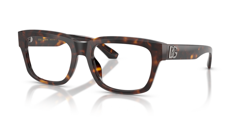 Dolce & Gabbana DG3416 in Havana / Demo Lens (502) - Alternate View