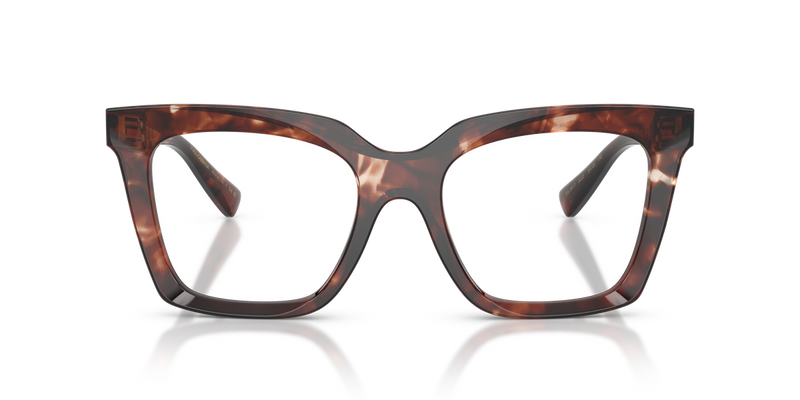 Dolce & Gabbana DG3417 in Dark Red Havana / Demo Lens (3222) - Alternate View