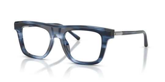 Dolce & Gabbana DG3434 - Striped Blue / Demo Lens (3448)