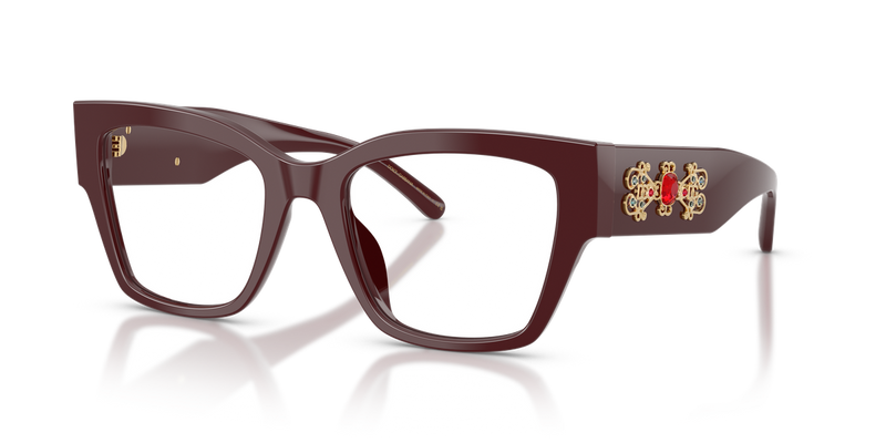 Dolce & Gabbana DG3435B in Bordeaux / Demo Lens (3091) - Front View