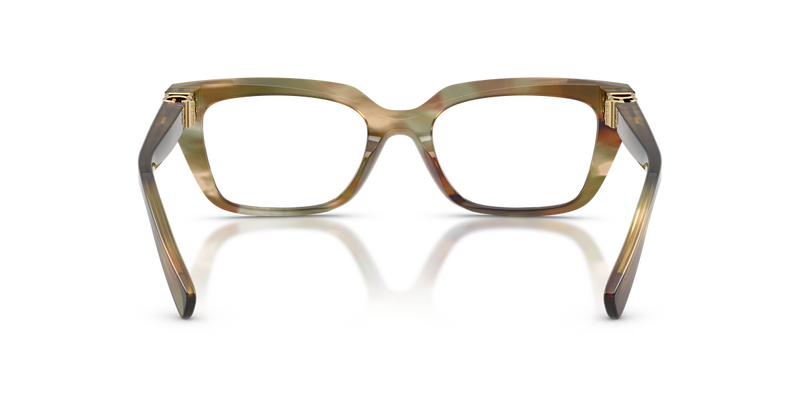 Dolce & Gabbana DG3436 in Striped Ochre / Demo Lens (3446) - Alternate View