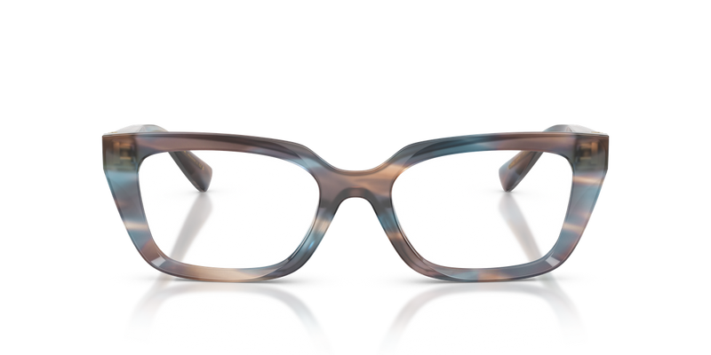 Dolce & Gabbana DG3436 in Striped Blue / Demo Lens (3448) - Alternate View