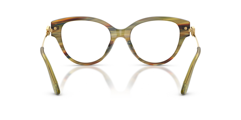 Dolce & Gabbana DG3438 in Striped Green Transparent - Alternate View
