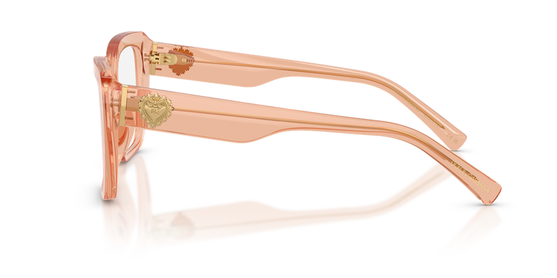 Dolce & Gabbana DG3441 in Nude Transparent - Back View