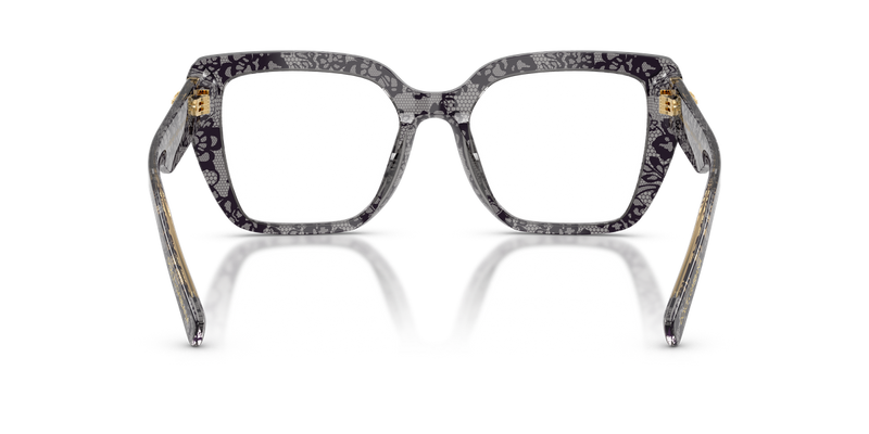 Dolce & Gabbana DG3441 in Print Black Lace - Alternate View