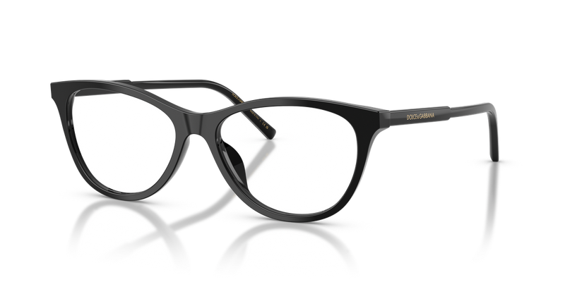 Dolce & Gabbana DG3443 in Black / Demo Lens (501) - Alternate View