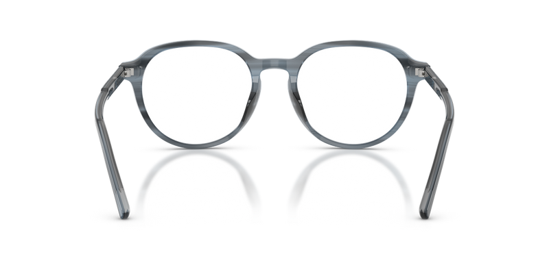 Dolce & Gabbana DG3444 in Blue On Striped Blue / Demo Lens (3482) - Alternate View
