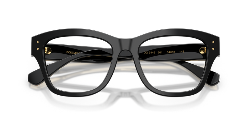 Dolce & Gabbana DG3449 in Black - Alternate View
