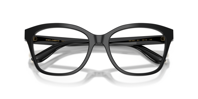 Dolce & Gabbana DG3451 in Black - Alternate View