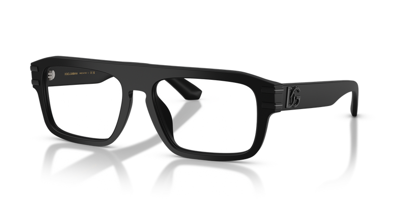 Dolce & Gabbana DG3457 in Matte Black - Front View