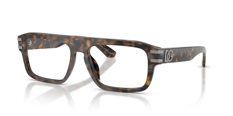 Dolce & Gabbana DG3457 in Brown Blue Havana - Alternate View