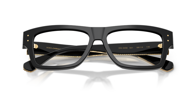 Dolce & Gabbana DG3458 in Black - Alternate View