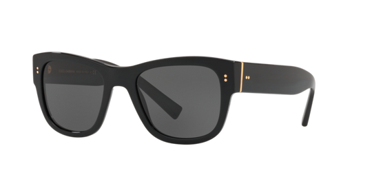Dolce & Gabbana DG4338F - Black / Dark Grey (501/87)