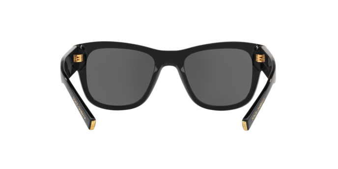 Dolce & Gabbana DG4338F in Black / Dark Grey (501/87) - Back View