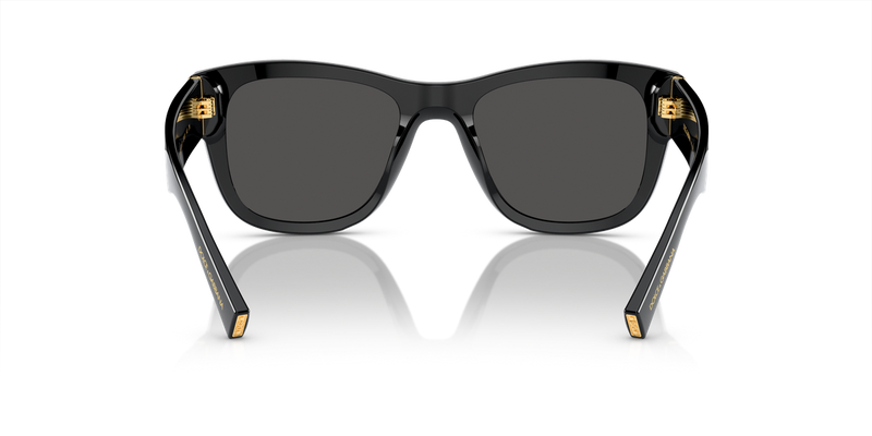 Dolce & Gabbana DG4338 in Black / Dark Grey (501/87) - Alternate View