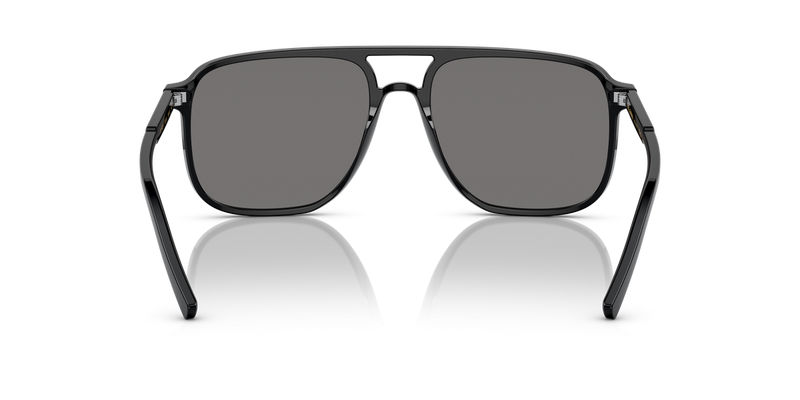 Dolce & Gabbana DG4423F in Black / Polar Grey (501/81) - Temple Detail