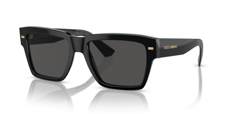 Dolce & Gabbana DG4431 in Black / Dark Grey (501/87) - Front View