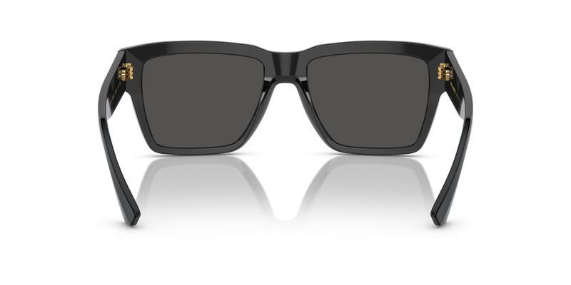 Dolce & Gabbana DG4431 in Black / Dark Grey (501/87) - Temple Detail