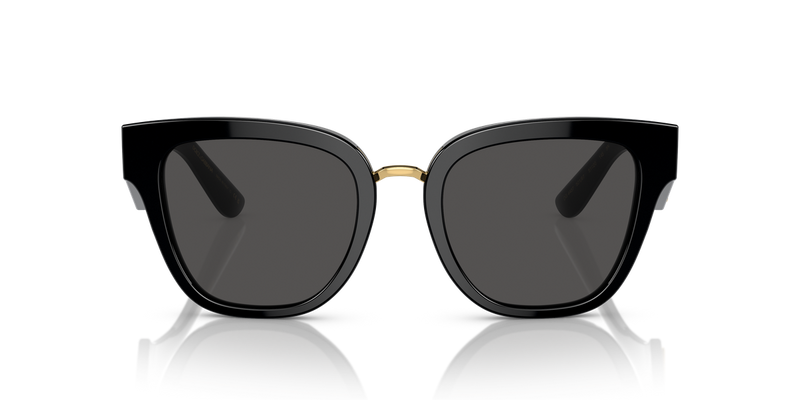 Dolce & Gabbana DG4437 in Black / Dark Grey (501/87) - Alternate View
