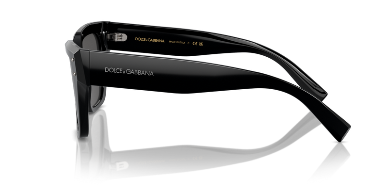 Dolce & Gabbana DG4471F in Black / Dark Grey (501/87) - Back View
