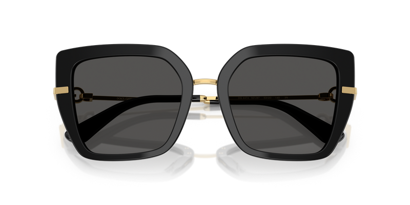 Dolce & Gabbana DG4474 in Black / Dark Grey (501/87) - Alternate View