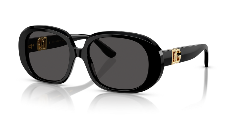 Dolce & Gabbana DG4476 in Black / Dark Grey (501/87) - Front View
